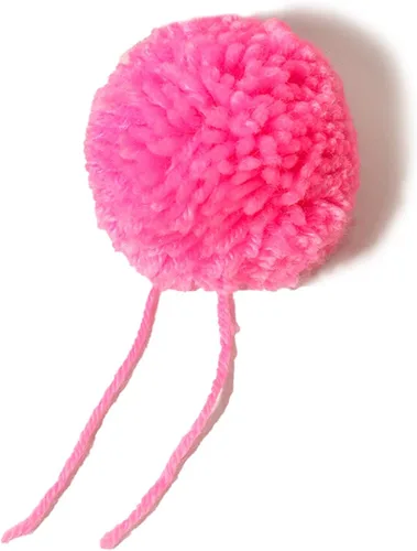 Miniatura 11 de Paquete de 12 pompones de hilo para sombreros 8CM-3PULADAS Suministros de fiesta Arte y manualidades hechas a mano Accesorios decorativos (Negro)