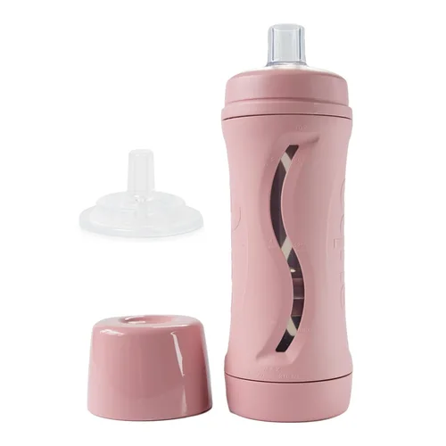 Miniatura 11 de Subo Baby Food Bottle Alimentador automático para bebés sin ensuciar Diseño libre de apretar para purés, batidos, yogur, avena o líquidos Musk