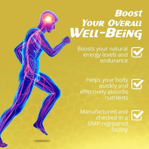 Miniatura 8 de EnergyTune, suplementos energéticos, aumenta la absorción de nutrientes y promueve la salud general y el apoyo inmunológico, sin OMG, sin gluten