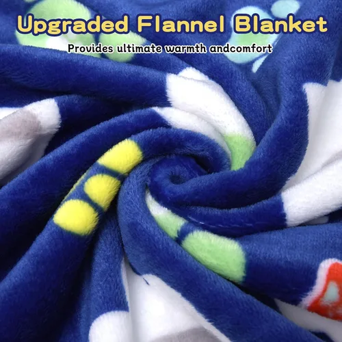 Miniatura 2 de Rezutan 1 paquete de 3 mantas para perros grandes, 41x31 pulgadas para mantas suaves y mullidas para mascotas y gatos de tamaño mediano, reversibles