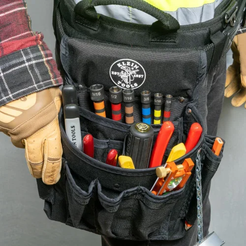 Miniatura 4 de KLEIN TOOLS 32950 Juego de destornillador de impacto con clasificación de trinquete, hueco, potencia magnética, con mango, codificado por color, 6