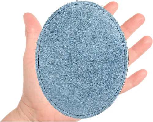 Miniatura 7 de Strikeclub Toalla de Gamuza para Bola de Bolos Toalla de Cuero de Forma Ovalada de Doble Cara Fácil de Limpiar Suciedad y Aceite para Mayor