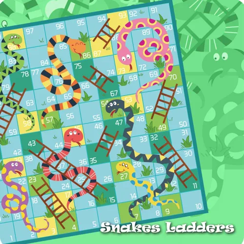 Miniatura 2 de Mini juego de mesa de serpientes y escaleras de 7.9 pulgadas, juego de mesa magnético de viaje, juguetes divertidos para la familia/regalo para niños