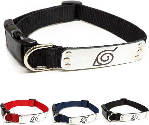 Miniatura 12 de Collar de Perro Naruto para Perros Grandes, Mediano, Collares para Cachorros XS/Pequeños – Collar de Perro de Anime Naruto Shippuden Hidden Leaf