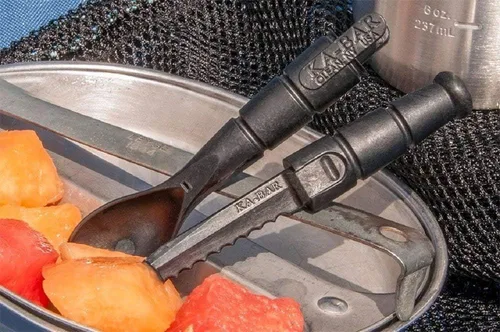 Miniatura 8 de KA-BAR Spork táctico y cuchillo