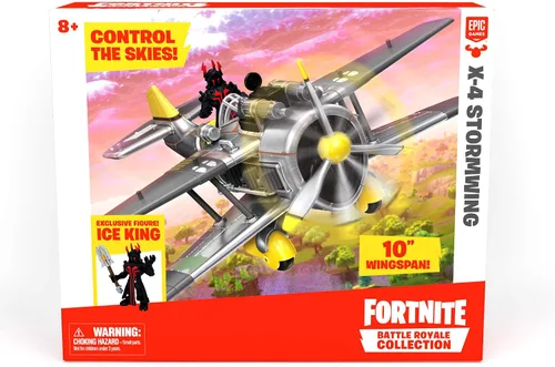 Miniatura 2 de Fortnite Battle Royale Collection: X-4 - Figura de avión de batalla Stormwing y Rey Helado