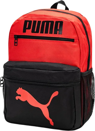 Miniatura 2 de PUMA Meridian mochila para niños, Meridian Mochila, NegroRojo