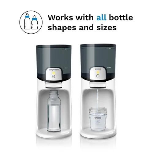 Miniatura 4 de Baby Brezza Fabricante instantáneo de biberones con 3 ajustes de temperatura para calentamiento de fórmula, capacidad de tanque de 50 onzas