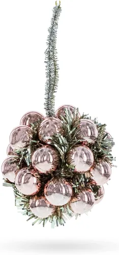 Miniatura 2 de Bolas en miniatura sobre vidrio - Delicado adorno navideño de vidrio soplado