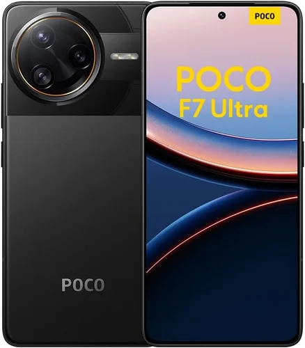 XIAOMI Poco F7 Ultra 5G (para Tmobile Mint Tello y Global) (512 GB + 16 GB) Ai 2K 6.67" Amoled 50MP Triple Cam NFC Dual sim Desbloqueado Modelo