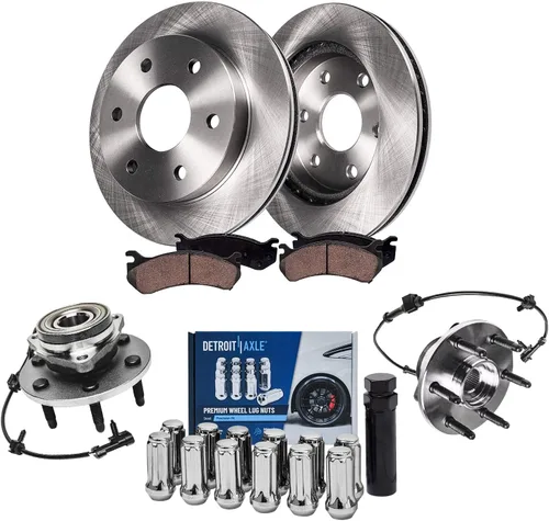 Miniatura 12 de Detroit Axle - Kit de frenos para Mazda CX-5 2019-2024, rotores de freno de disco pastillas de freno de cerámica con herrajes 2020 2021 2022 2023