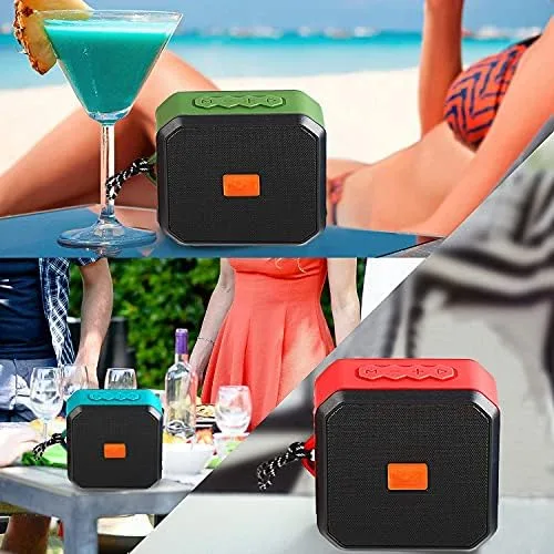 Miniatura 7 de Altavoz IPX7 compatible con tu Fly Thunder IQ4405 Quad con tiempo de reproducción impermeable de 13 horas, para viajes en interiores y exteriores