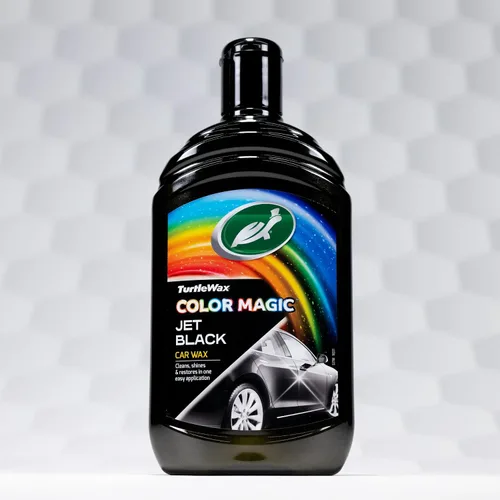 Miniatura 7 de Turtle Wax 52708 Color Magic Cera para Pintura de Coche Restaura Color y Brillo Negro 500 ml