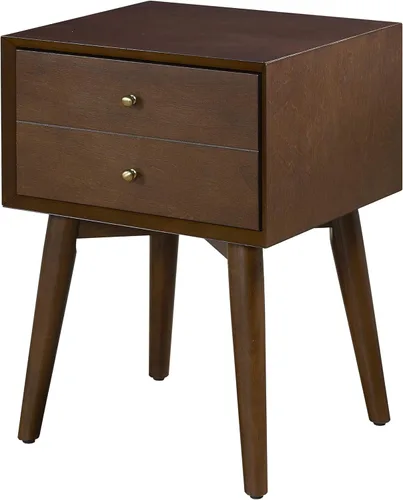 Miniatura 12 de Crosley Furniture Landon - Mesita de noche con cajón, color negro mate