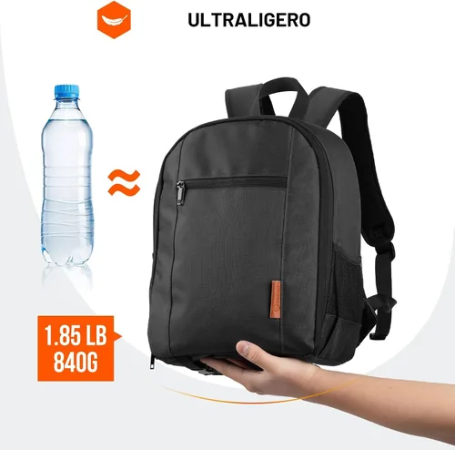 Miniatura 6 de TARION Mochila para cámara pequeña – Estuche profesional para fotografía DSLR con compartimento para laptop de 13 pulgadas y cubierta impermeable