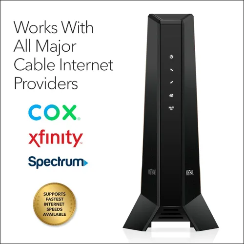 Miniatura 3 de NETGEAR Nighthawk Multi-Gig Cable Modem (CM2000) - Compatible con todos los proveedores de cable, incluyendo Xfinity, Spectrum, Cox - para planes