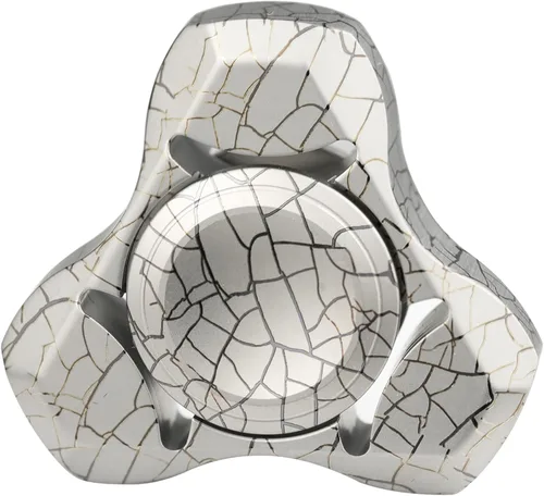 Miniatura 8 de FREELOVE Spinner de metal premium para adultos, giratorio silencioso pesado de acero inoxidable con rodamiento de precisión, pequeño juguete