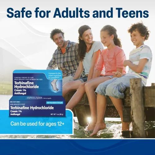 Miniatura 5 de TARO Crema antihongos de clorhidrato de terbinafina 1% - Crema para el pie de atleta de fuerza extra, alivia la picazón y el ardor, cura la mayoría