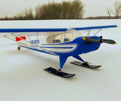Miniatura 2 de Du-Bro 825 Esquís Black Snowbird, Main