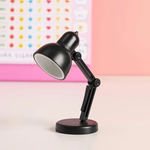 Paquete de 2 mini lámparas de mesa LED plegables para lectura nocturna para el hogar, habitación, computadora, luces nocturnas, protección ocular,