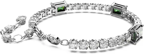 Miniatura 4 de Swarovski Pulsera de tenis Matrix Gem, Talla única, Circonia cúbica, Circonita cúbica