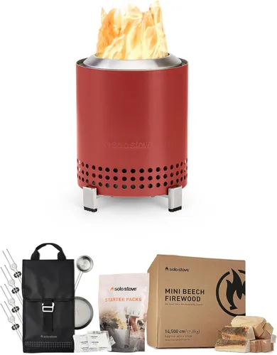 Miniatura 26 de Solo Stove Mesa, Hoguera de Mesa de 5.1 Pulgadas con Soporte - Hoguera de Acero Inoxidable Sin Humo para Acampar, al Aire Libre y Patio - Hoguera