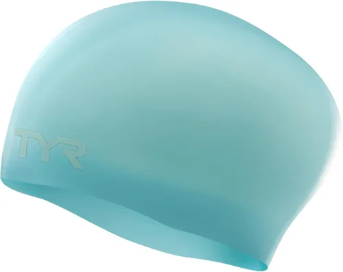 Miniatura 8 de Gorro de natación TYR, de silicona, ideal para pelo largo, no se arruga