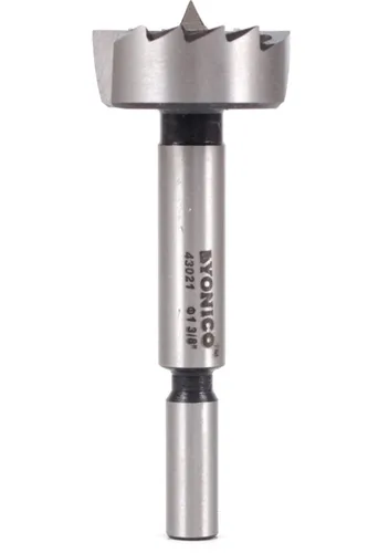 Miniatura 5 de YONICO 43009S - Broca Forstner de acero de 5/8 pulgadas de diámetro, vástago de 3/8 pulgadas