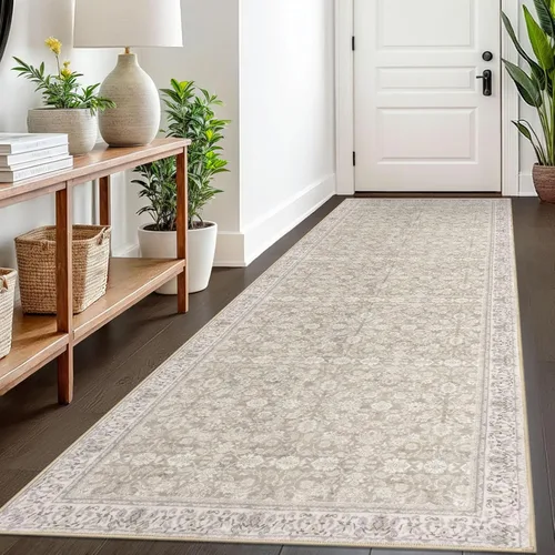 Miniatura 139 de SIILOOM Alfombra antideslizante de pasillo moderna de 2 x 5, súper suave, para pasillos, decoración para cocina, alfombras para pasillos sin 2-Verde
