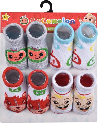 Miniatura 2 de CoComelon Baby Boys' Quarter Socks
