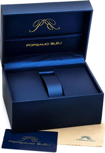 Miniatura 3 de porsamo Bleu Diana Acero Inoxidable Oro Tono Ladies 'reloj de diamantes 741bdis