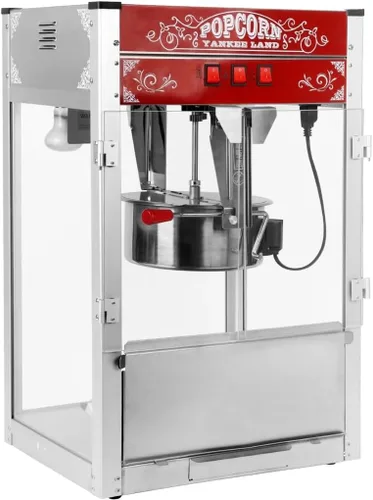 Miniatura 12 de Máquina comercial para hacer palomitas de maíz con hervidor de acero inoxidable de 10 onzas, máquina de palomitas de maíz para encimera de 850 W