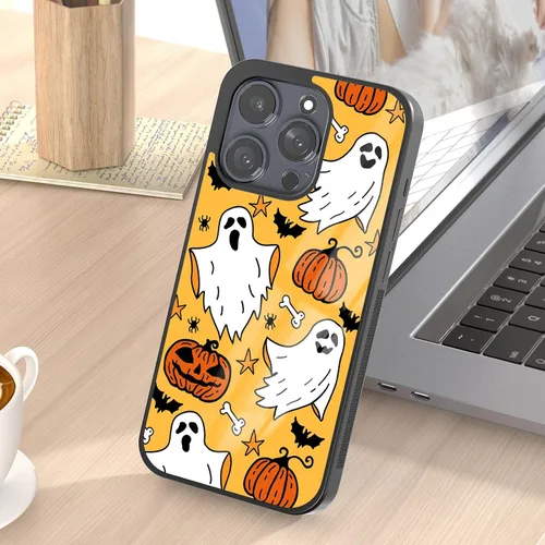 Miniatura 6 de Lindas fundas de teléfono de Halloween para iPhone 6 7 8 11 12 13 14 15 16 17 Pro Max Plus Mini X para Samsung Galaxy S21 S22 S23 S24 S25 S26 A03