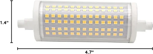 Miniatura 8 de Bombilla LED R7s 4.646 in 30w Bombillas Regulables Led Reemplazo Halógeno 300 W Tipo J Doble Extremo T3 R7s Base 300w Reflector Equivalente