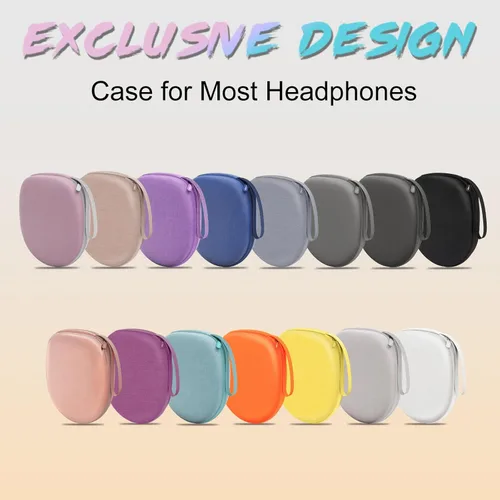 Miniatura 5 de Funda para auriculares compatible con Soundcore by Anker Q20i/JBL Tune 510BT 720BT 520BT 770NC/Sony WH-CH520 WH-CH720N/BERIBES/KVIDIO Auriculares