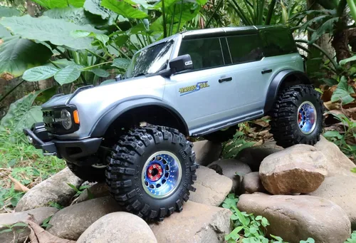 Miniatura 6 de hobbysoul Ruedas Beadlock ajustables de 1.57 pulgadas (1.575 in) 2.2 llantas de compensación para Gen8 Everest Gen 7 Pro / SCX10 Capra Wraith / TRX4