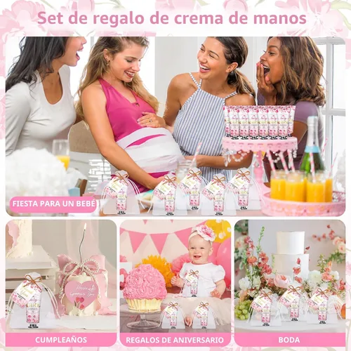 Miniatura 6 de VISCOO 60 juegos de crema de manos para baby shower, regalos de crema de manos de boda, regalos de fiesta de baby shower, regalos para invitados