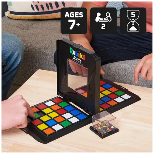 Miniatura 3 de Rubik's Race 3x3 Classic Edition - Juego de mesa, 2 jugadores, a partir de 7 años, plástico, rompecabezas de movimiento secuencial, 9 piezas, 1