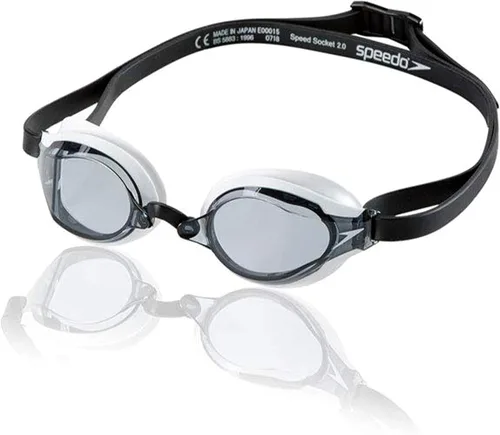 Speedo Speed Socket 2.0 - Lentes de natación Blanco/Negro