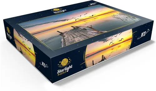 Miniatura 3 de MyPuzzle Pier in The Clouds - Rompecabezas prémium de 100 piezas para adultos