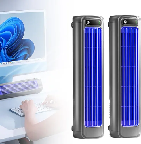 Miniatura 9 de Aire acondicionado portátil Ace de refrigeración 2026, ventilador de refrigeración con 3 velocidades y pantalla táctil LED, aire acondicionado
