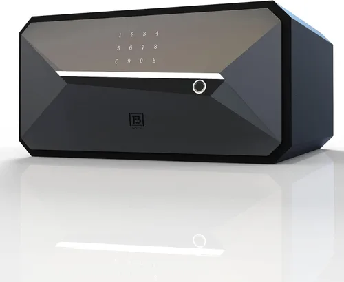 Miniatura 12 de Caja fuerte para el hogar, caja fuerte con contraseña de huellas dactilares con llave, gabinetes SafeBox para el hogar, caja de seguridad, caja 2.1