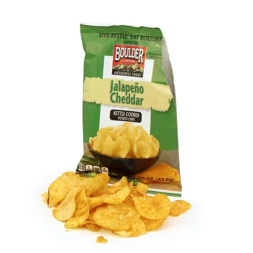Miniatura 29 de Boulder Canyon, papas fritas Canyon Cut con aceite de aguacate, sal y pimienta, 5.25 onzas