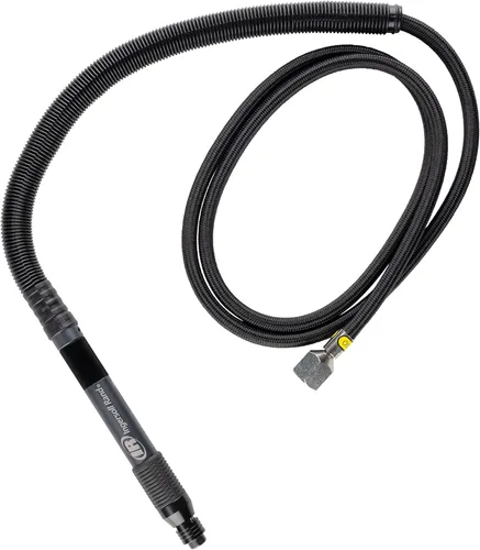 Miniatura 3 de Ingersoll Rand 320PGK - Kit de amoladora neumática tipo lápiz, portabrocas de 1/8 pulgadas, fresa, 60,000 RPM, en línea, escape trasero, incluye 5