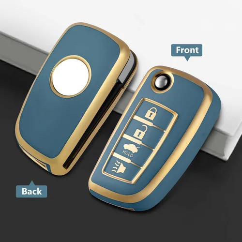 Miniatura 4 de Funda protectora de TPU para llavero inteligente compatible con llave plegable Nissan, X-Trail Juke F15, Rogue, Qashqai, J11, Tiida, Murano, Maxima