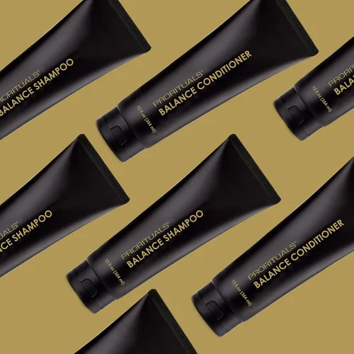 Miniatura 4 de Prorituals Balance Grow & Restore - Juego de champú y acondicionador antiencrespamiento para cabello seco y rizado, champú natural y acondicionador
