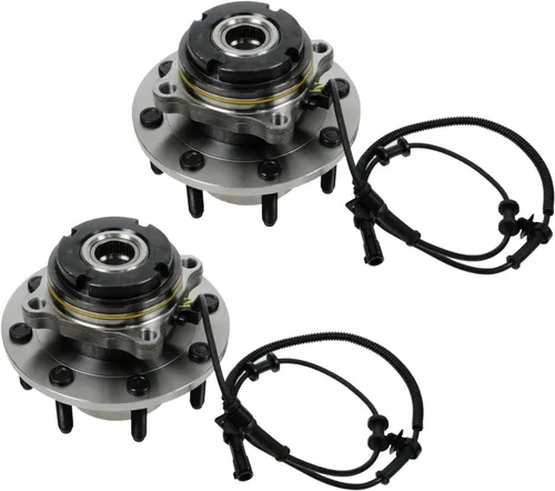 Miniatura 119 de TRQ Juego de 2 rodamientos de rueda delantera y conjunto de cubo 4WD compatible con Ford Ranger Mazda B4000 1998-2000