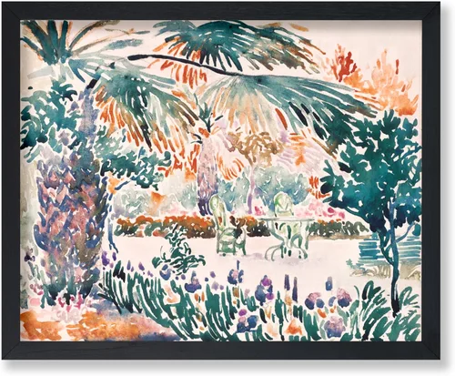 Miniatura 8 de Poster Master Impresión de pintura vintage de árbol de Navidad, póster retro de vacaciones, arte de invierno, diseño abstracto melancólico de pared