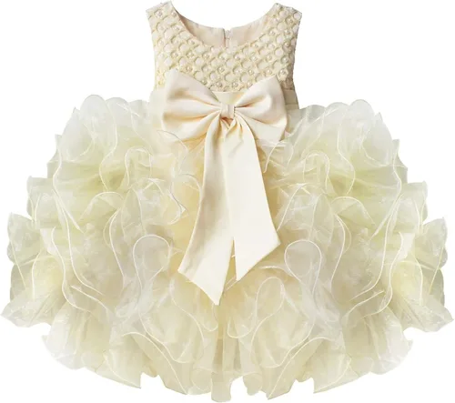 Miniatura 2 de TiaoBug - Vestido de fiesta para niñas, diseño de flores