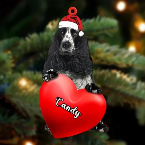 Miniatura 39 de Adornos de Navidad personalizados para perros, nombre personalizado, adorno de Malamute de Alaska, adornos acrílicos, regalos de Navidad, amantes